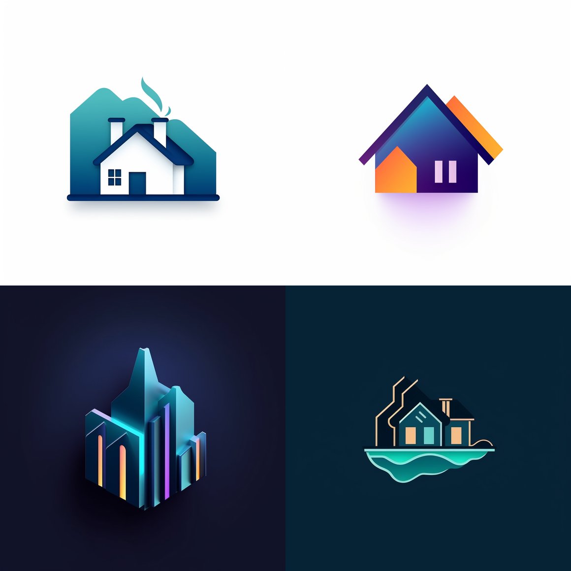 Arroba Real Estate App Logo Design