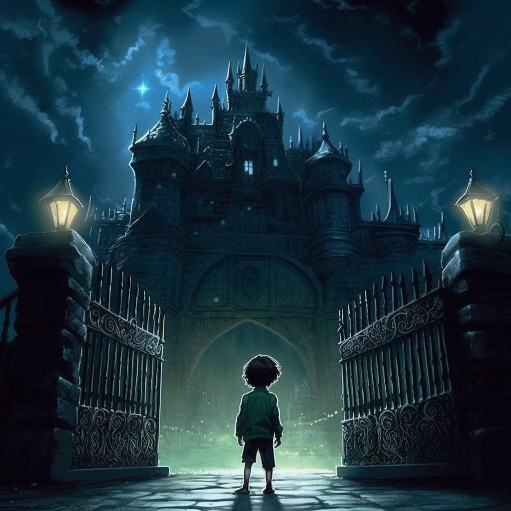 Arrival at the Haunted Castle