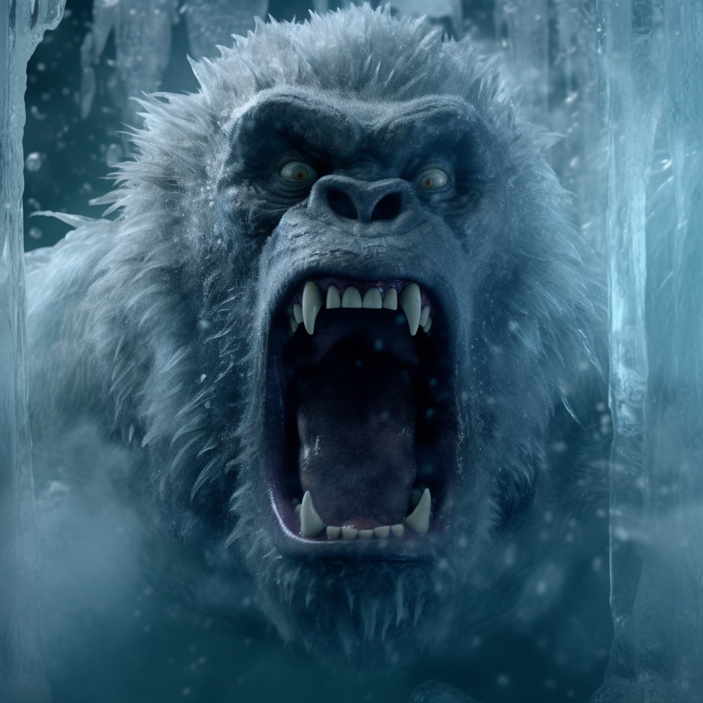 Chilling Encounter: King Kong in 8K Ultra-Realism