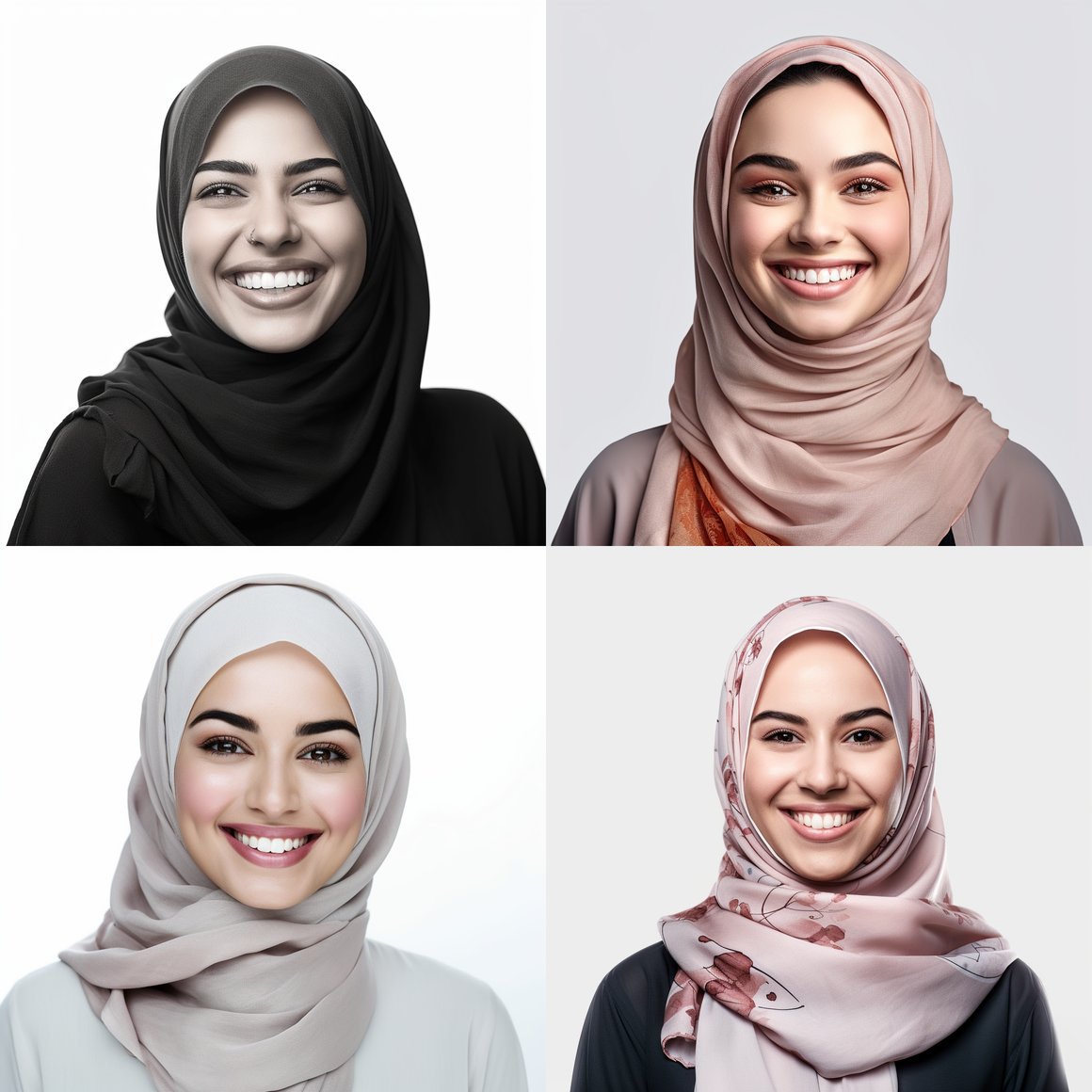 Mid-Travel Snapshot: The Radiant Smile of a Kuwaiti Woman