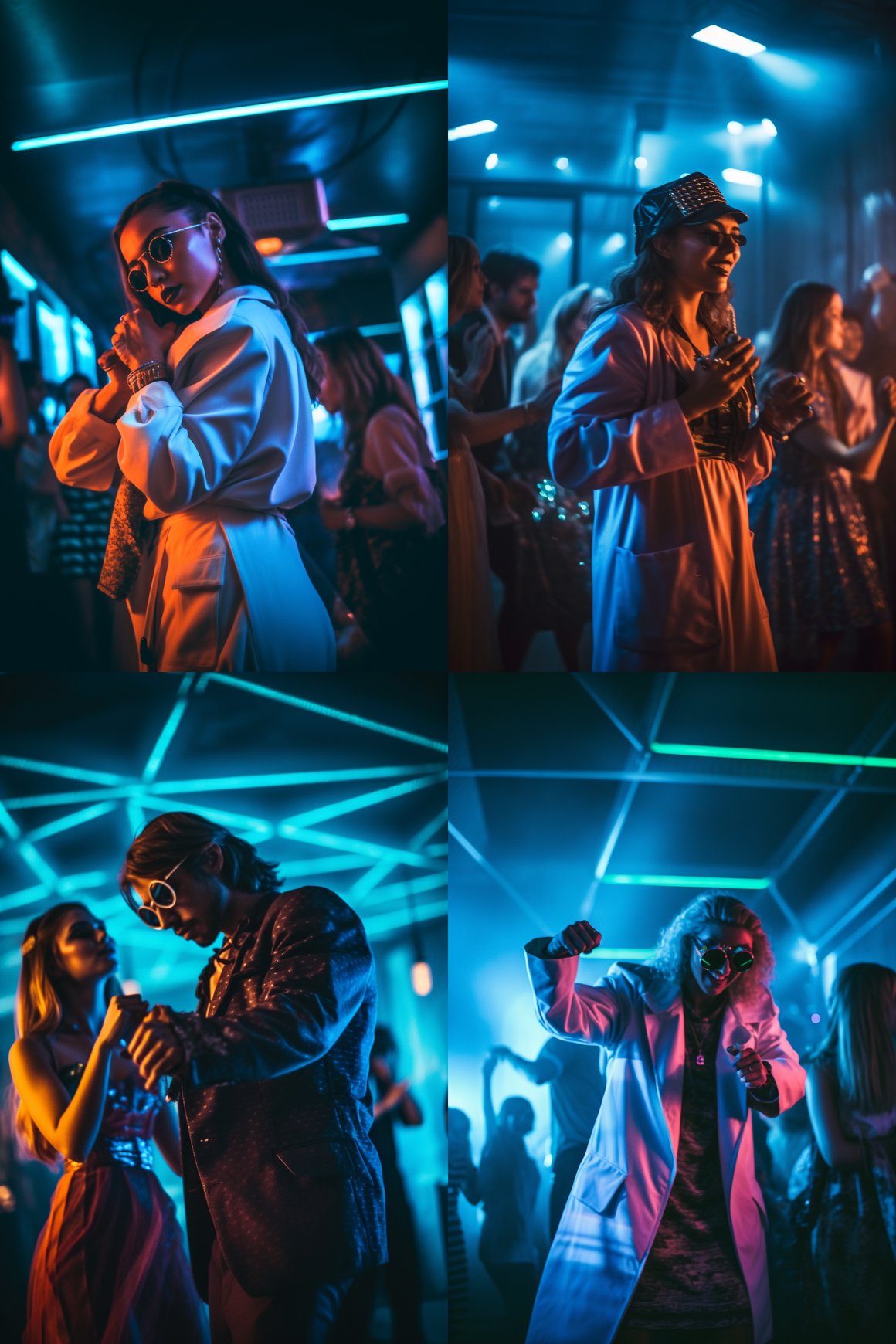 Halloween Dance Night Captured Through Lens