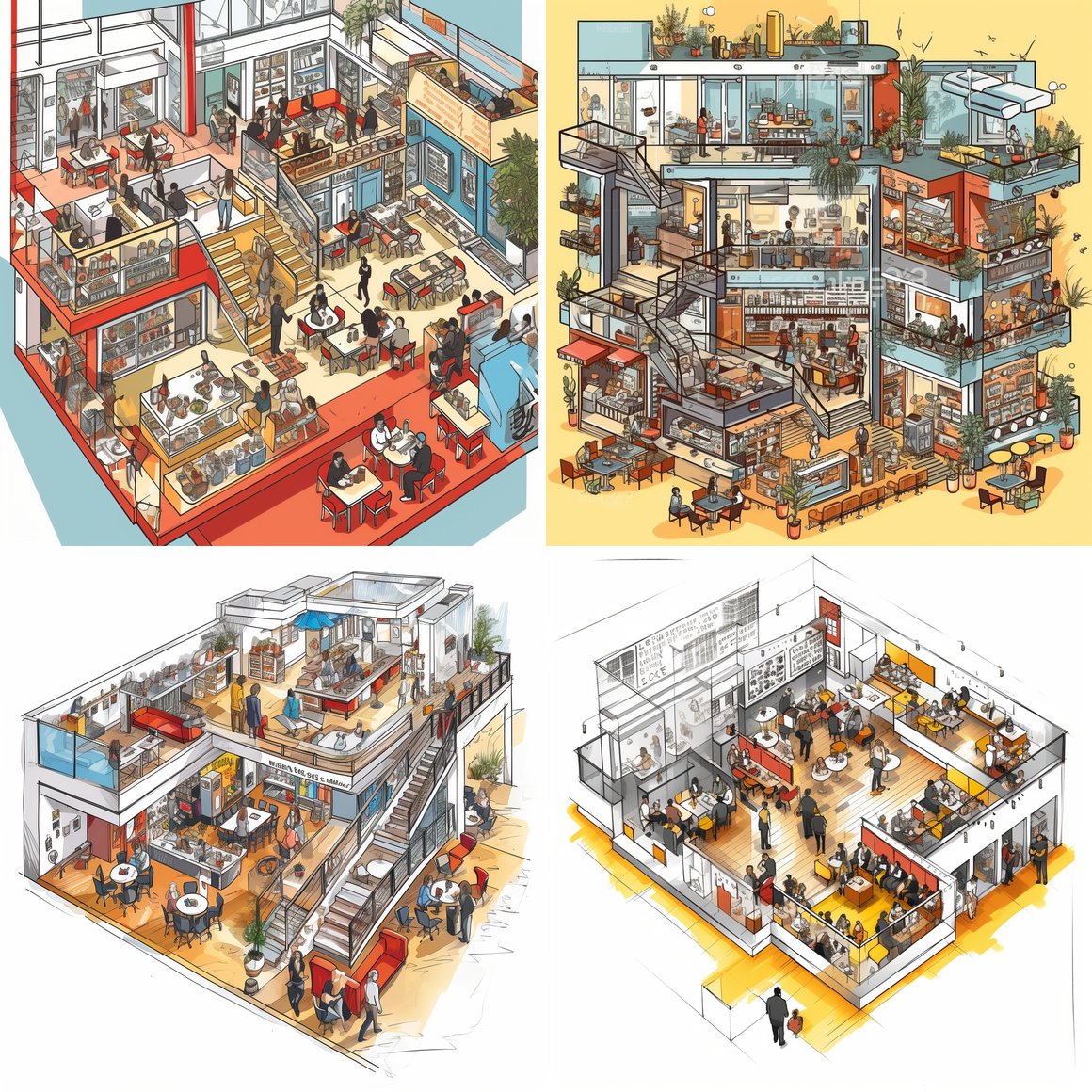 Designing Your Dream Vegetarian Bistro: Mid-Journey Prompt