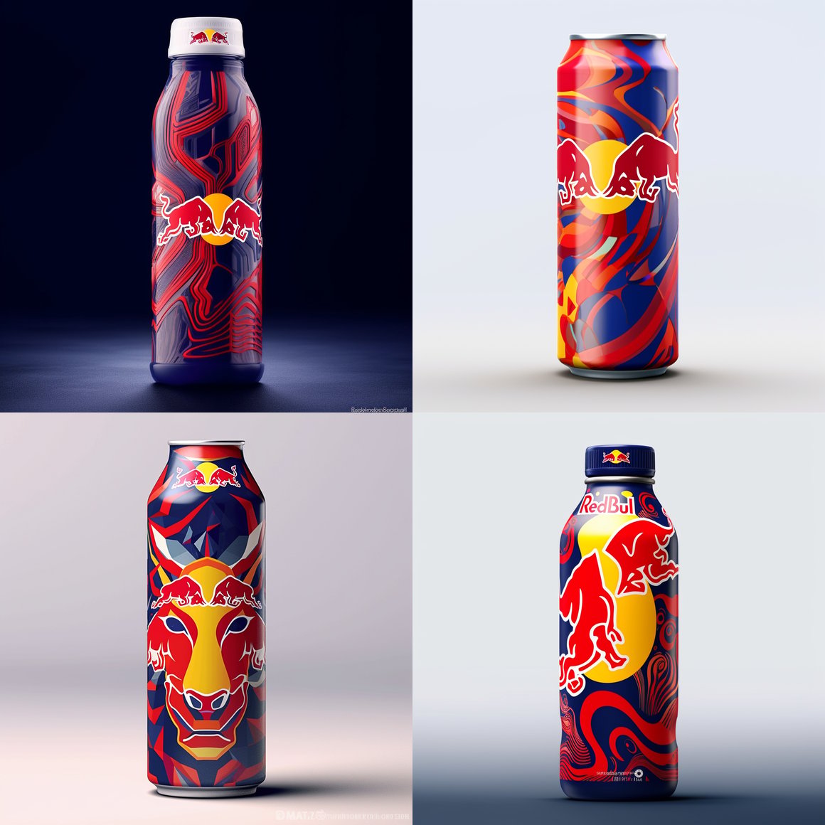 Designing the Youthful and Energizing Redbull PET Bottle