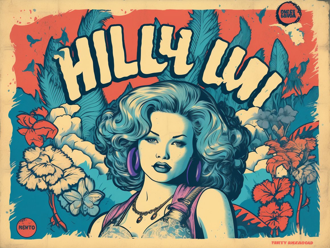 Hawaii Wild Club Retro Pop Art Journey