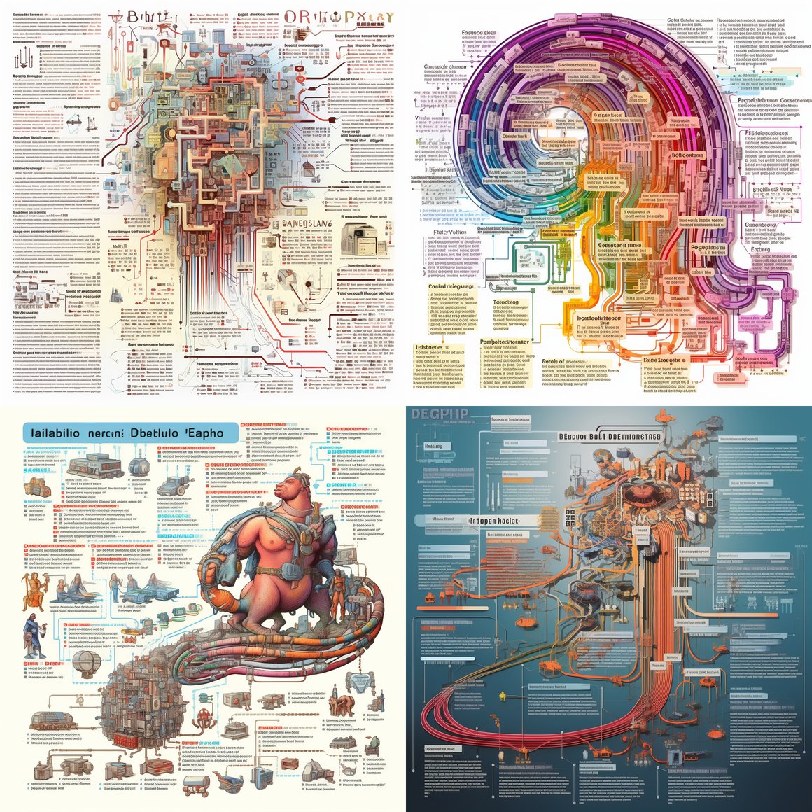 an Infographic Journey Through Problem Solving with Pseudocode and Flowcharts