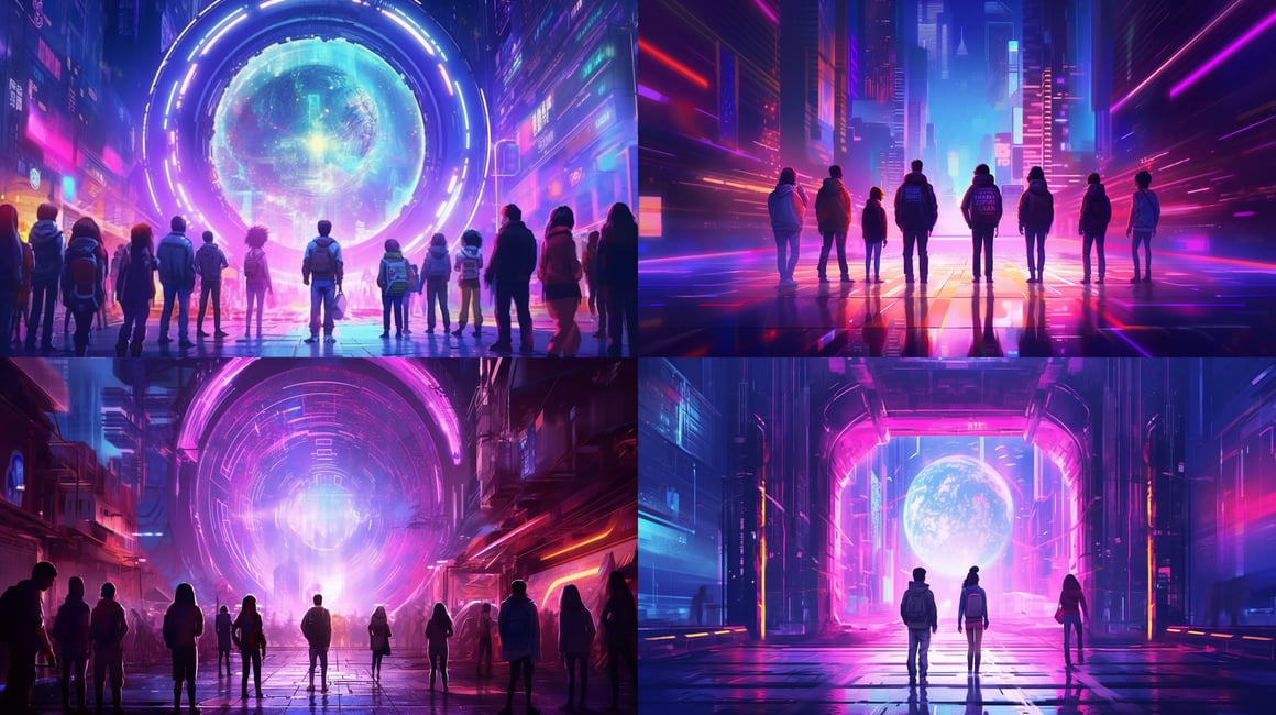 Neon Nexus: Gateway to Cyberpunk Future