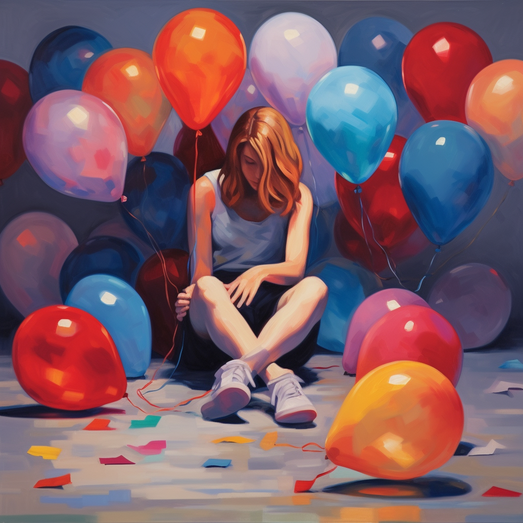 Heart Balloon Hideaway: An Introspective Pause