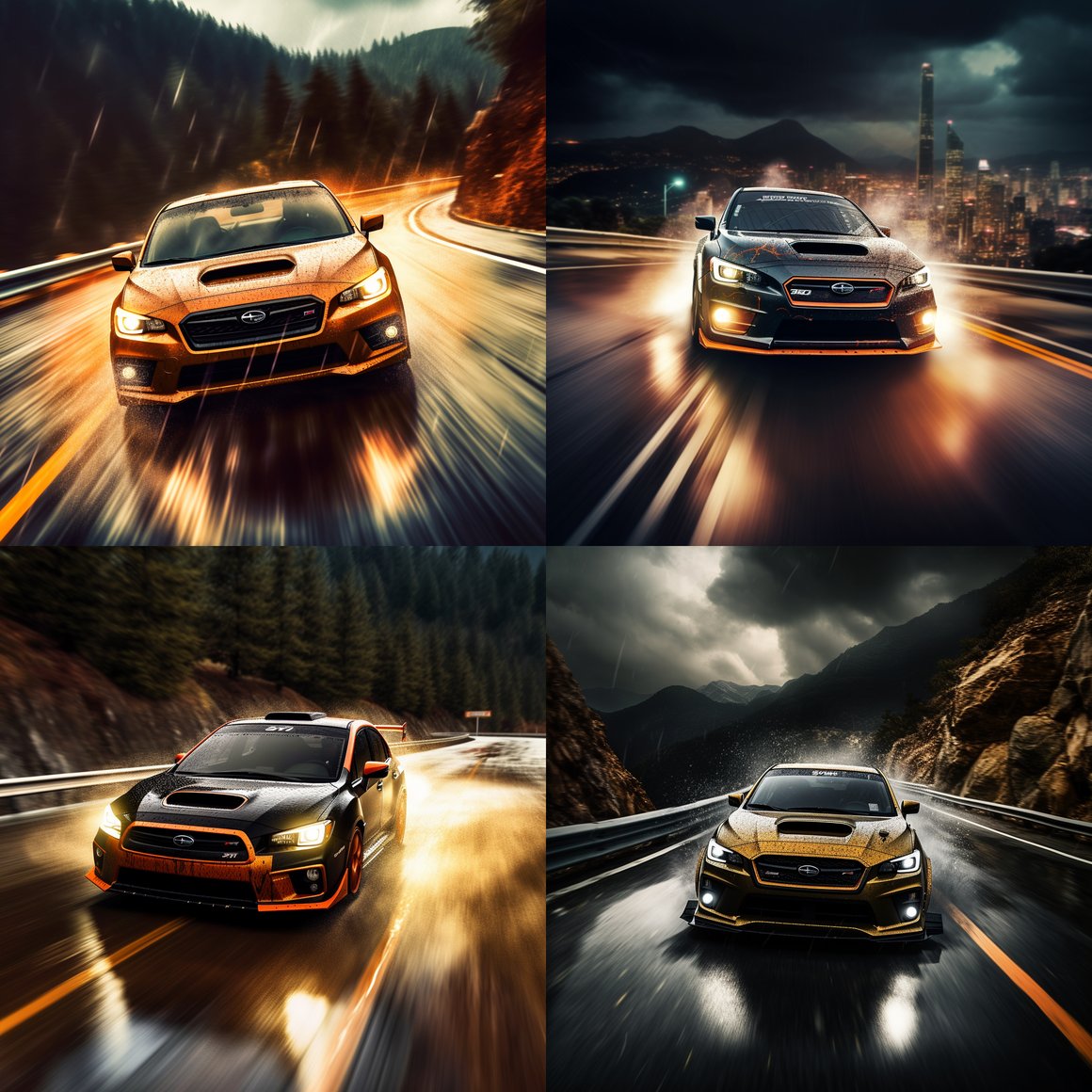 Drifting through the Matrix Barcode Mountains