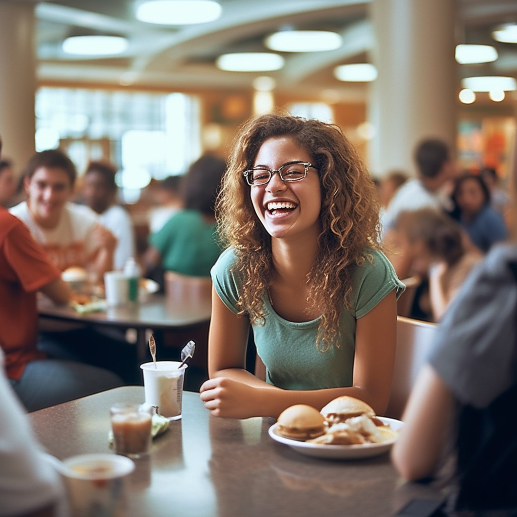 Midday Merriment: A Snapshot of University Life