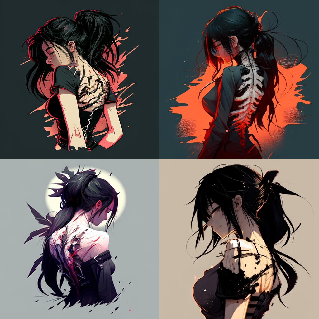 Suffering Midway: An Anime Woman's Battle With Pain