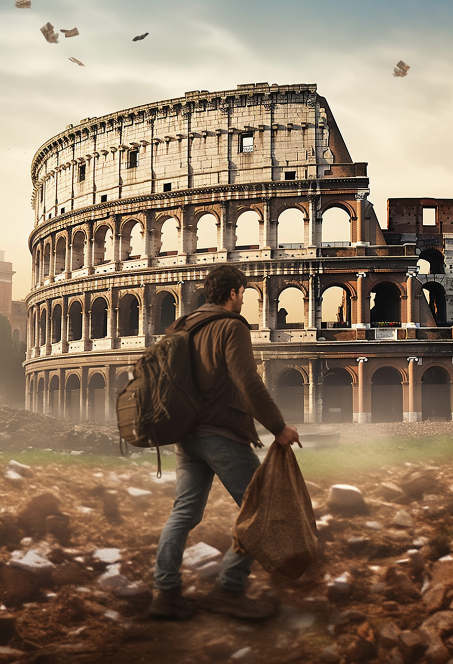 A Tale of Rome's Littering Dilemma