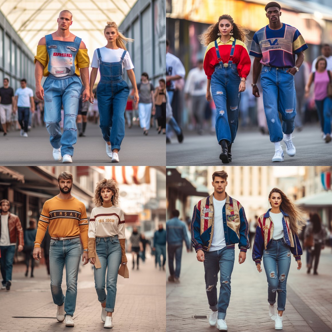 Reviving Retro: Street Style Runway Show