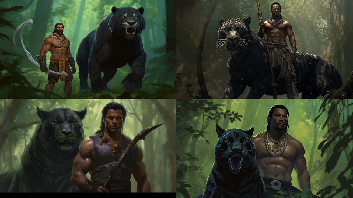 Asian Warrior Leader: The Mercenary and the Panther