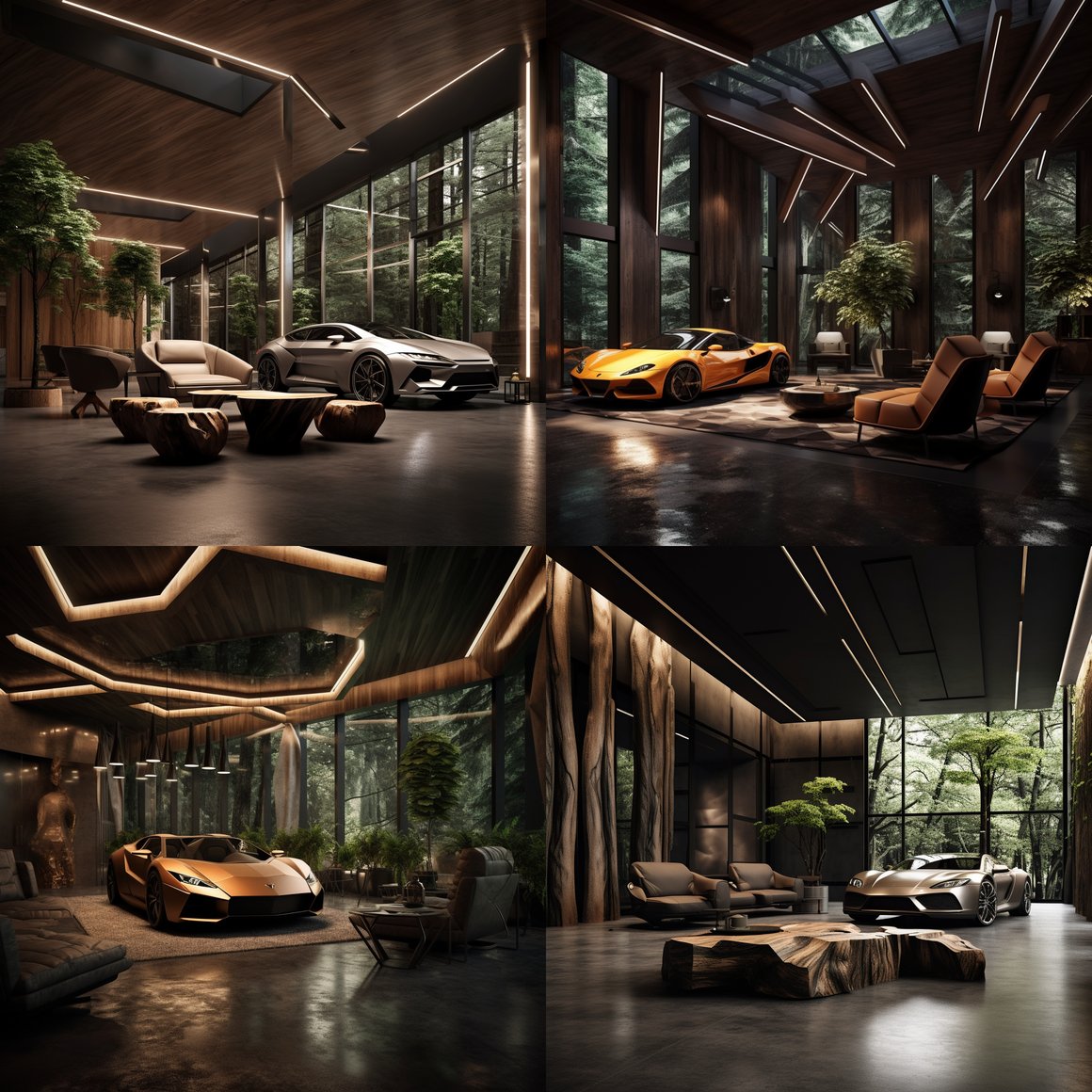 Revuelto Revelry: A Glimpse into a Luxurious Garage Oasis