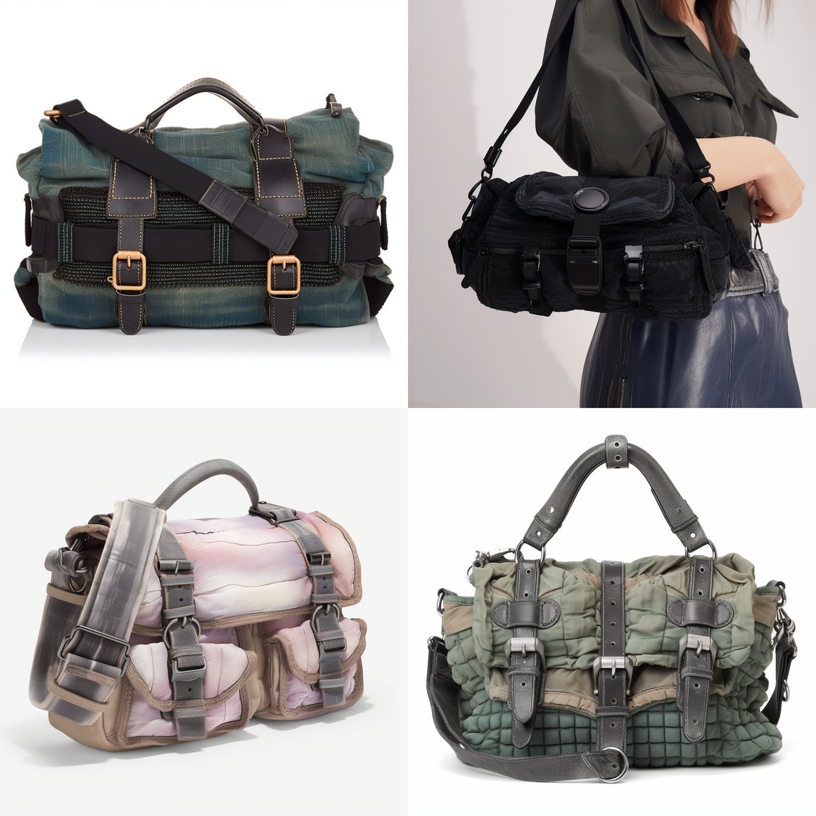 Retro-Inspired Sport Baguette Bag Details