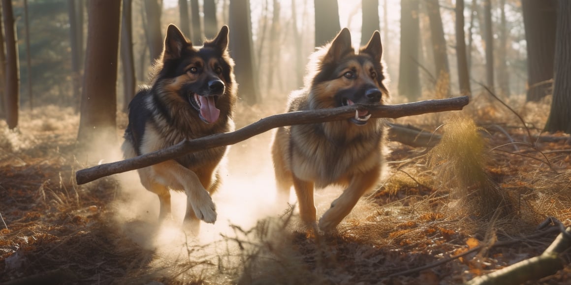 A Tale of Two German Shepherds