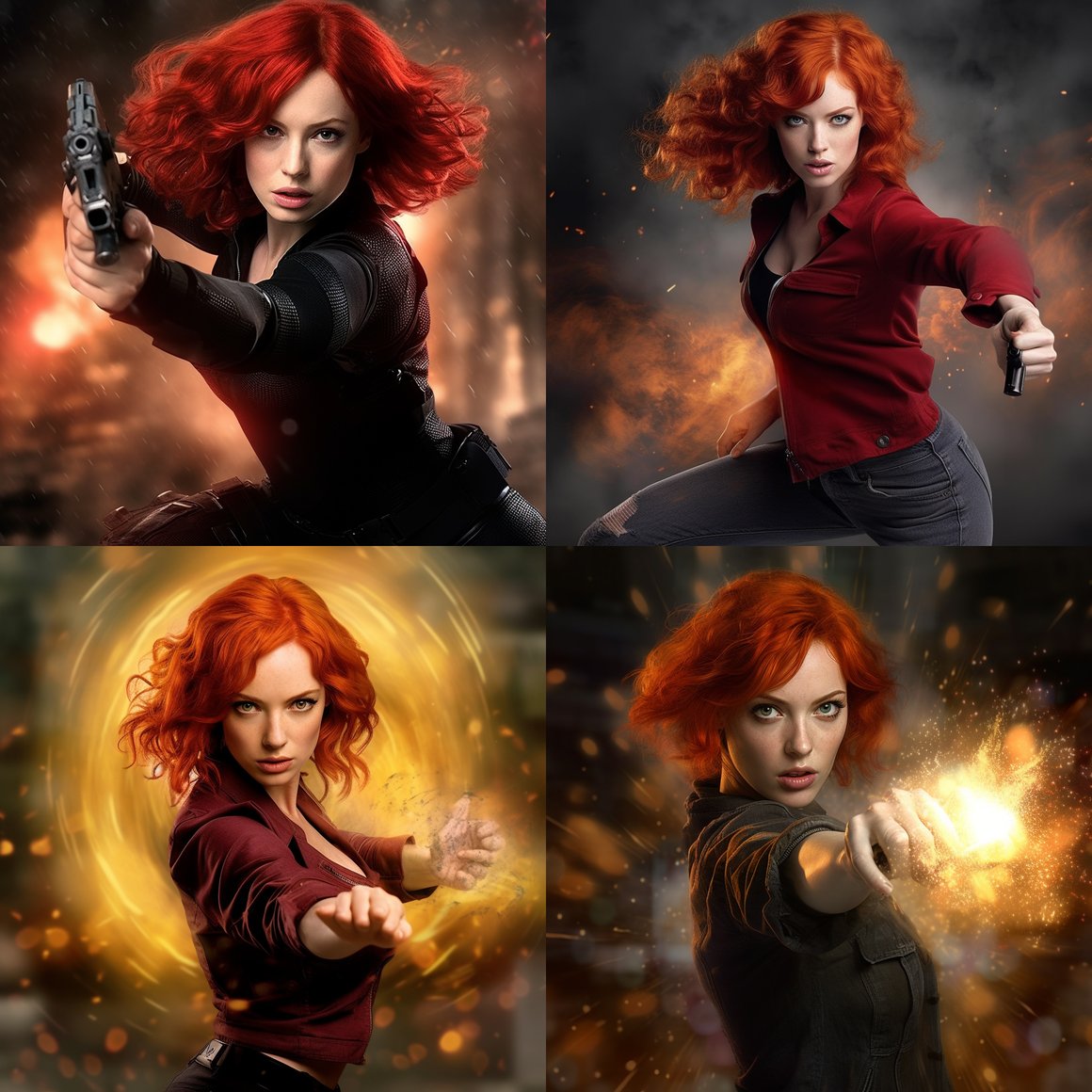 Christina Hendricks: The Fierce Action Heroine