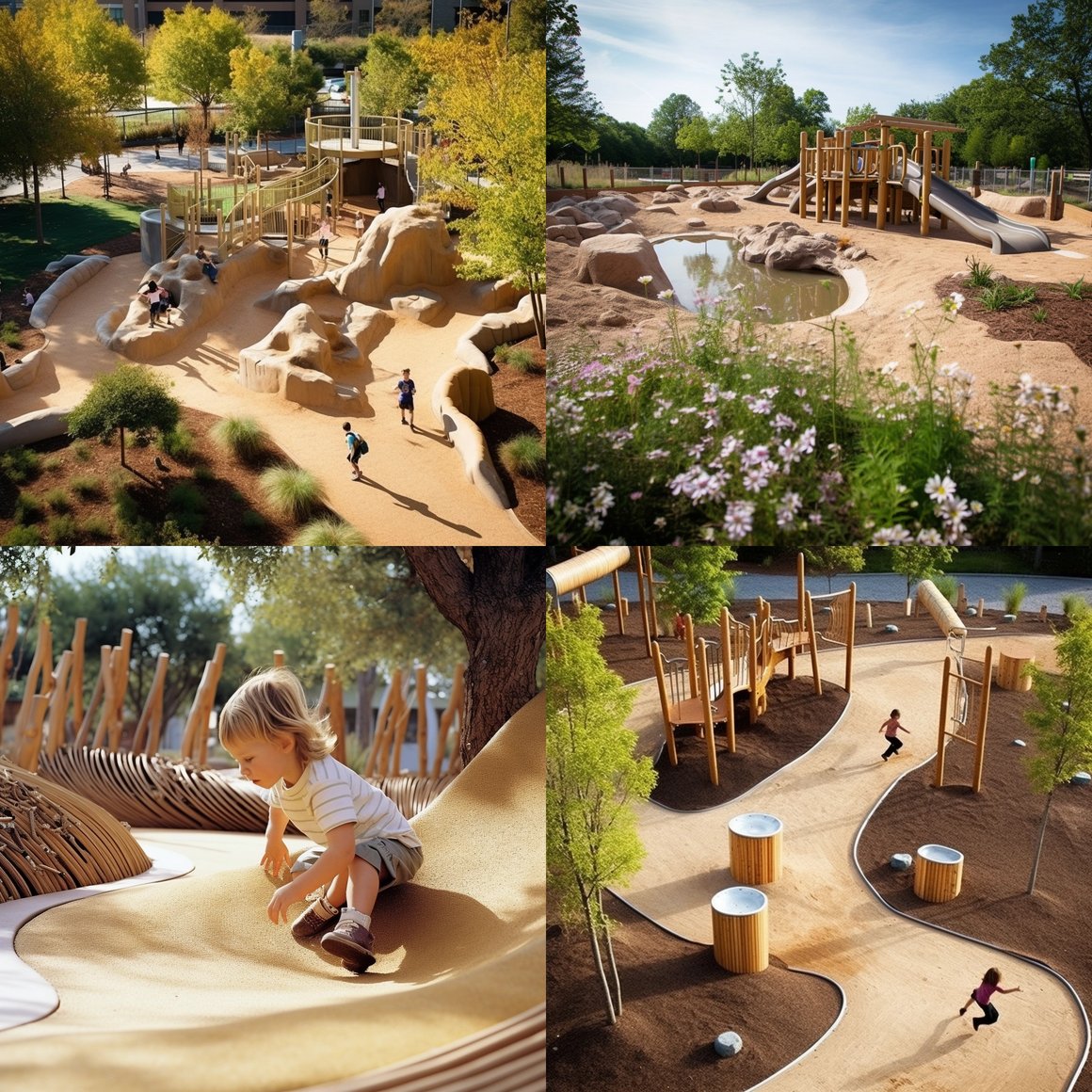 Harmony of Play: An Eco-Friendly Playground Photo Essay