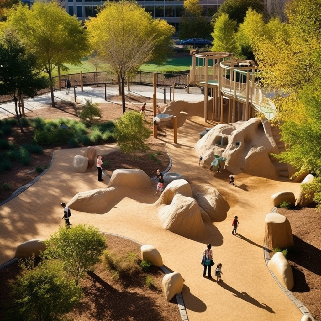 Harmony of Play: An Eco-Friendly Playground Photo Essay