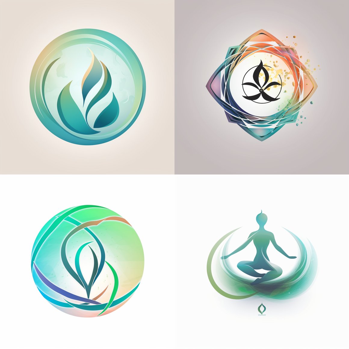 Harmonious Wellness Digital Logo - Version 5