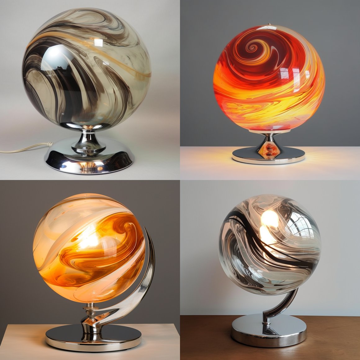 Retro Chic: The Magic of a Mid-Century Murano Glass Lamp
