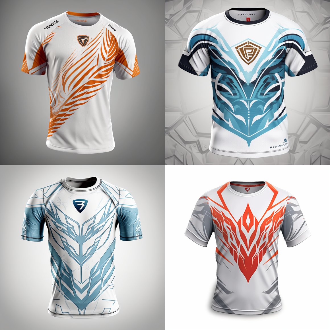 White Specter Esports Jersey Design