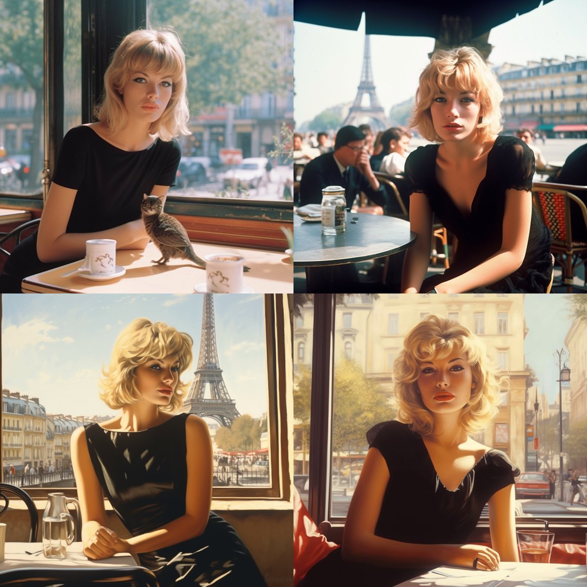 Midday in Paris: Monica Vitti's Parisian Escapade