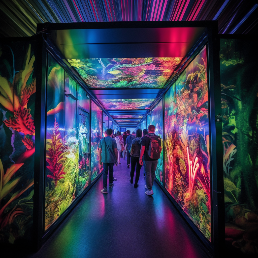 A Surreal Walk-through Exhibit!