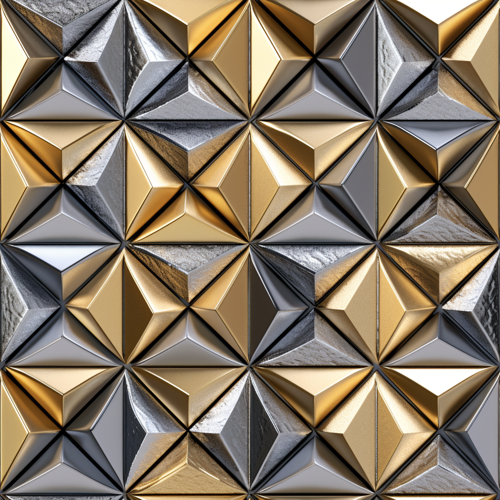 Detailed Design Blueprint for Mixed-Metal Rubber Tile
