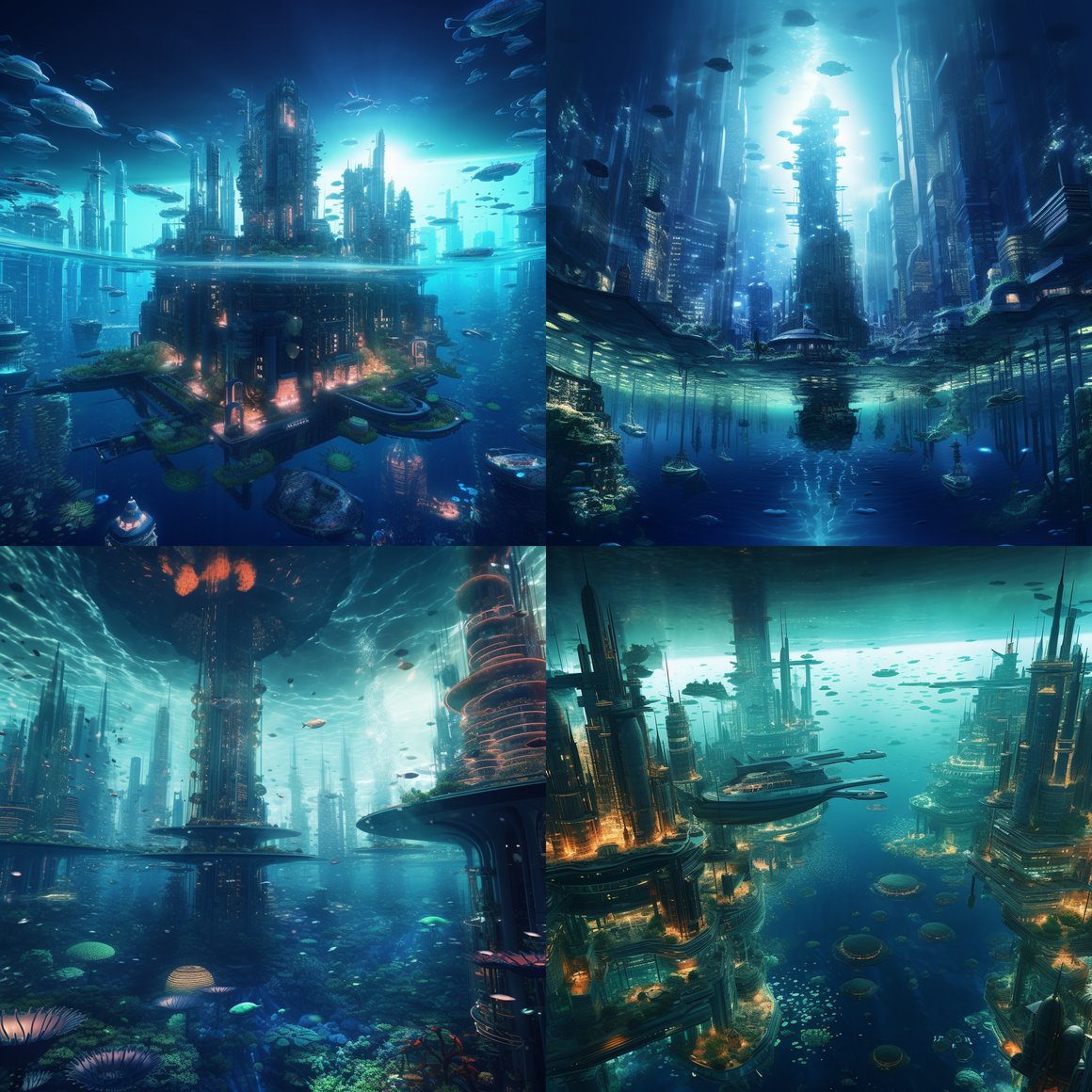 A Technicolor Odyssey Beneath the Waves