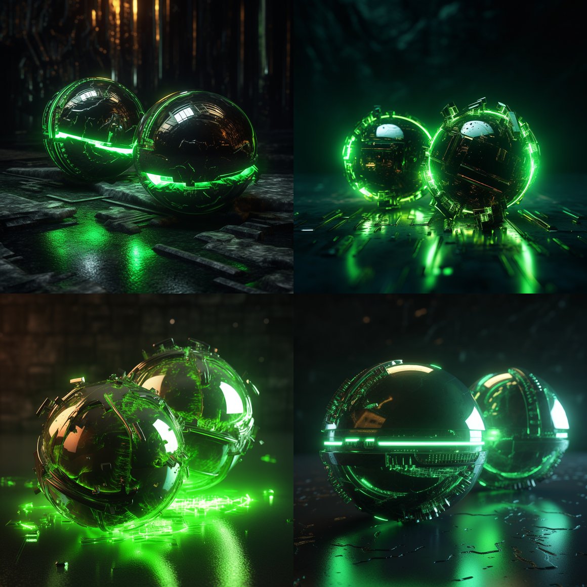 Neon Collision: A Cyberpunk Mid-Journey Revelation