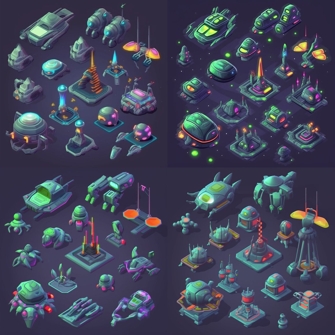 Interstellar Alien Encounter: Game Asset Progress Update