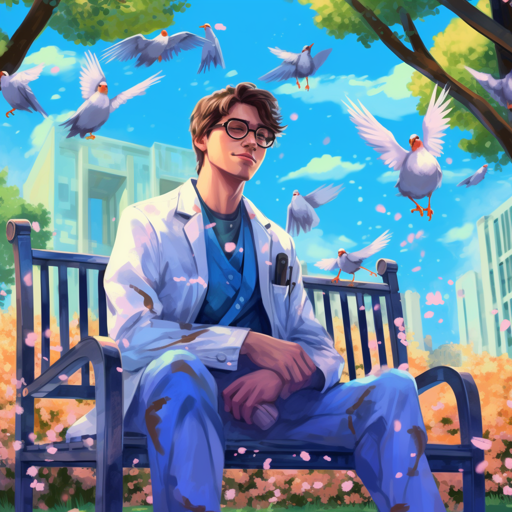 Respite Amidst the Stethoscopes: A Med Student's Pause