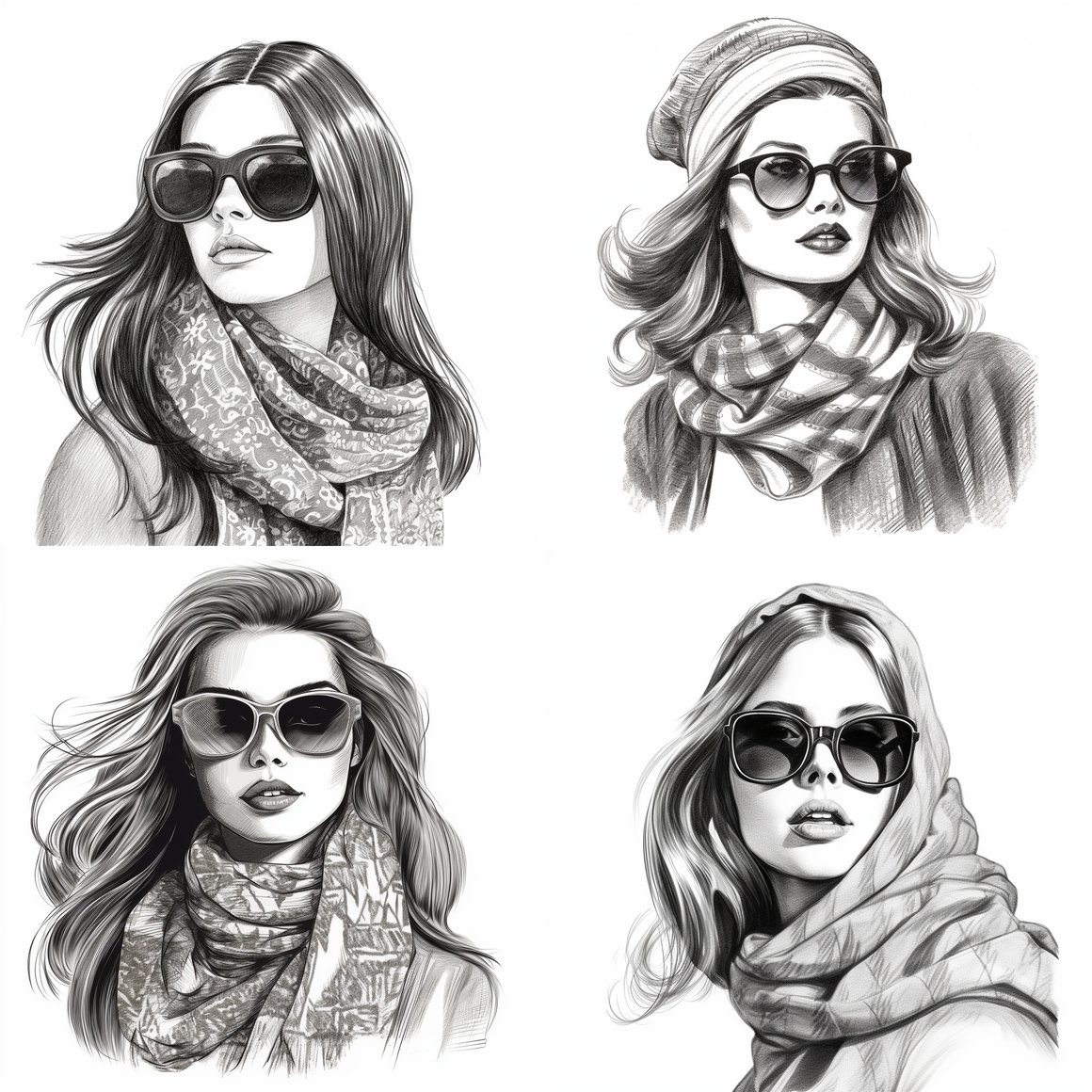 Retro Girl Journey: Mid-Point Illustration v5.1