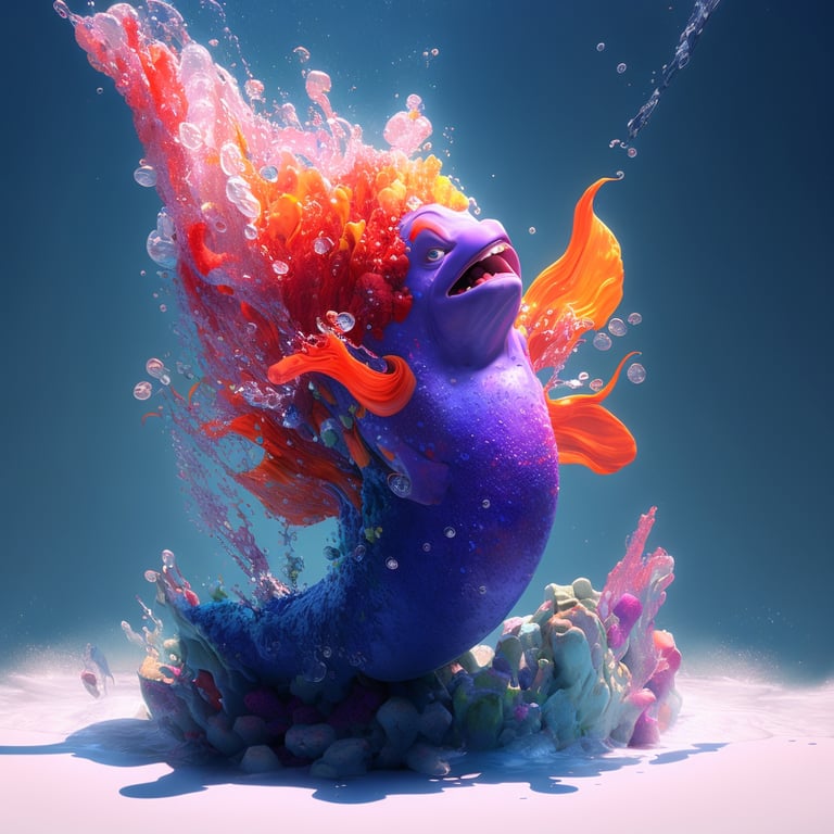 Magical Leap: The Mid-Journey of the 3D Animated Mermaid Prompt | NeoPrompt