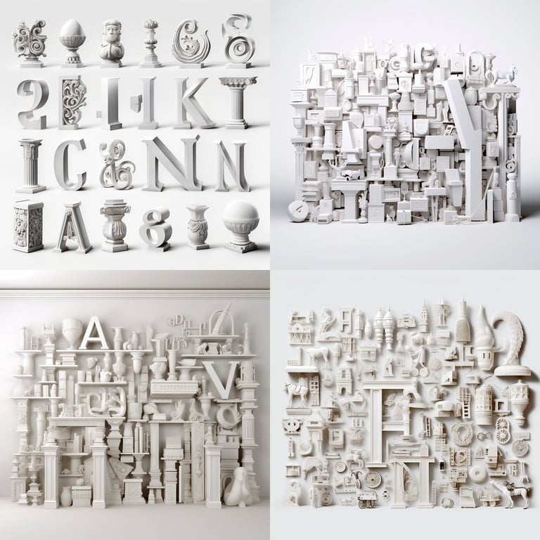 A Journey through Innovative Font & Material Prompt | NeoPrompt
