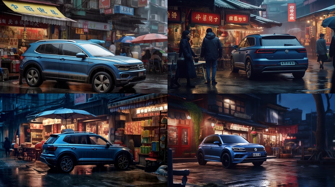 ARRI Captures 2023 Volkswagen SUV in China's Wet Market