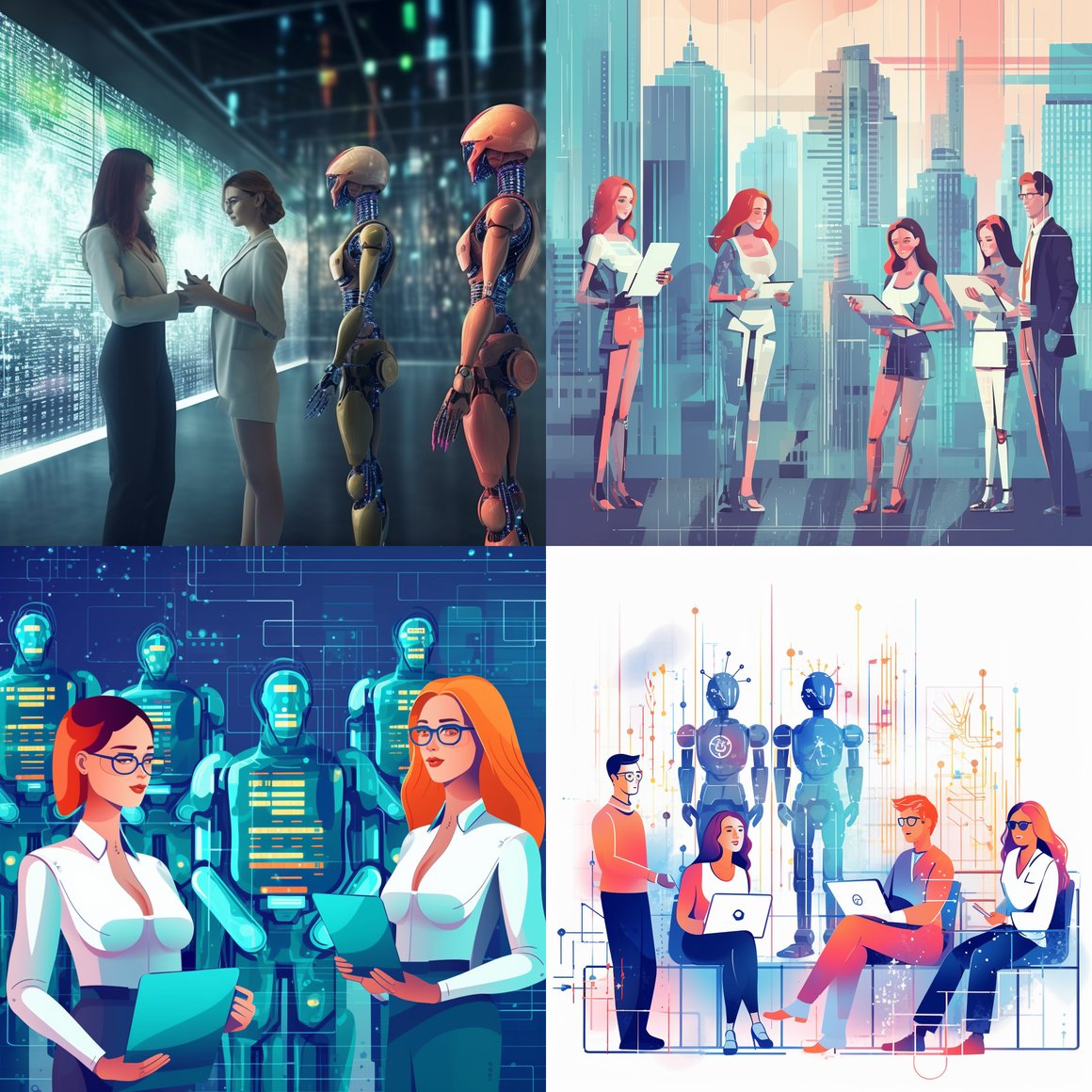 Artificial Intelligence Beauties: Data Analysis in Progress