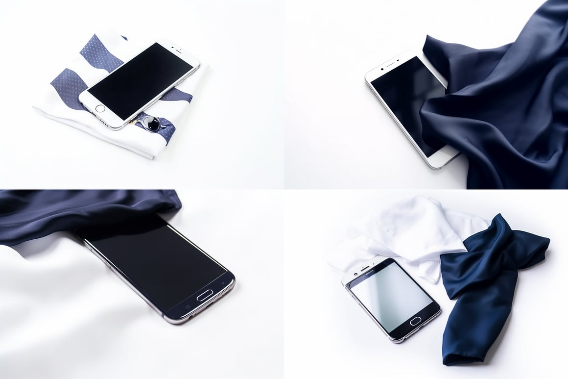 Navy Silk Journey: Interactive Smartphone Prompt