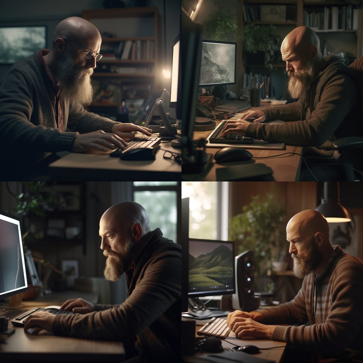 Midlife Reinvention: A Cinematic Depiction in 4K