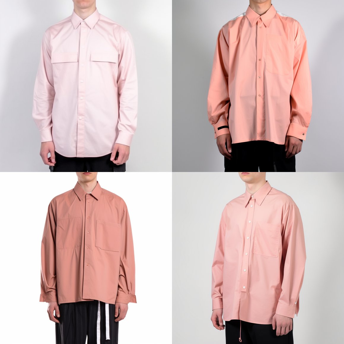 Review of Men's Craig Green and Prada Pink Long Sleeve Oversized Shirt - Version 5