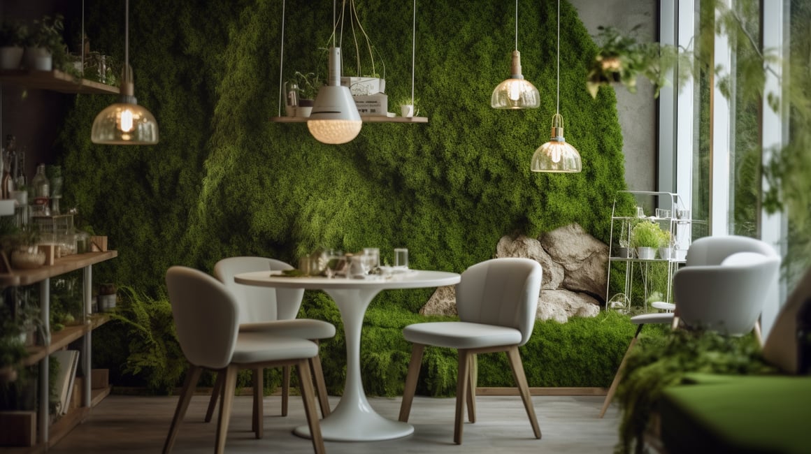 Naturalistic Restaurant Interior Photography