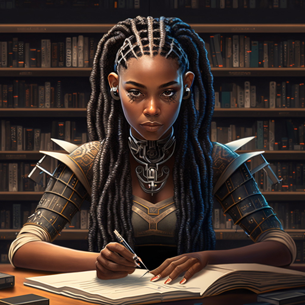 Chronicles in the Future: A Sci-Fi Scribe's Journey
