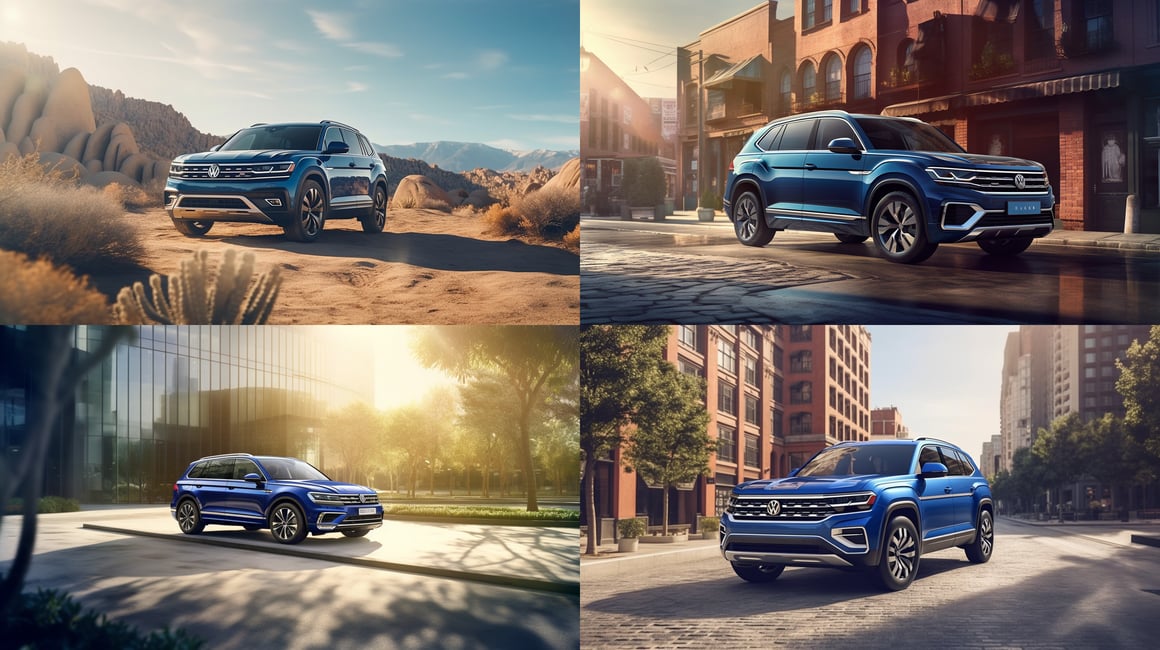 Detailed ARRI Capture of 2023 Volkswagen SUV at China Market