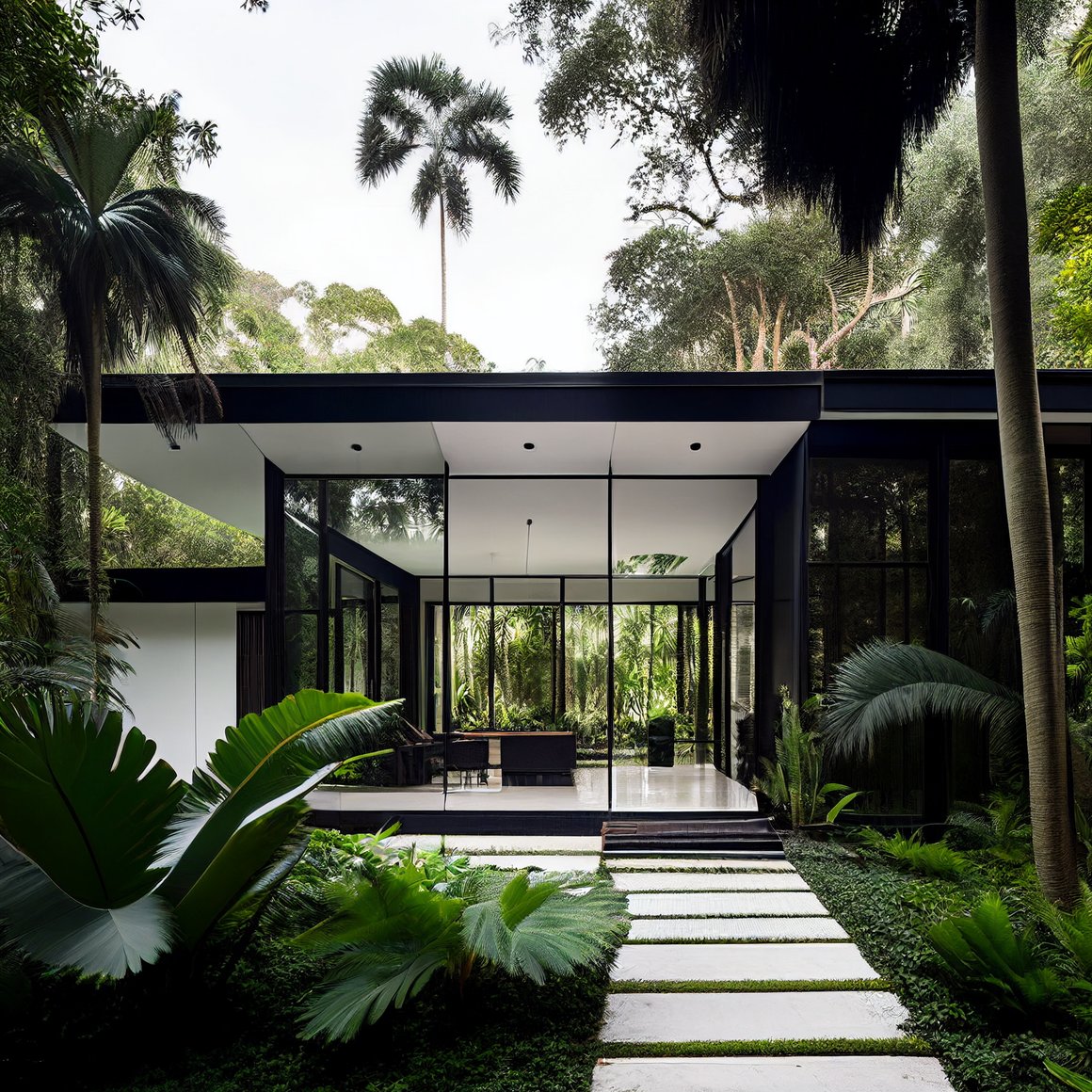 A Tropical Oasis of Architecture and Nature