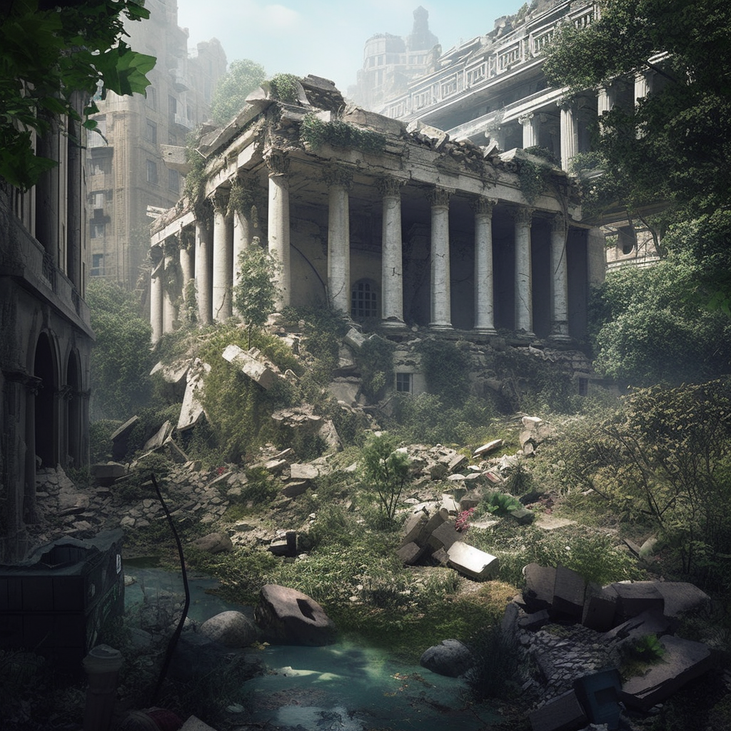 A Tour Through Iconic Ruins of 21st Century London