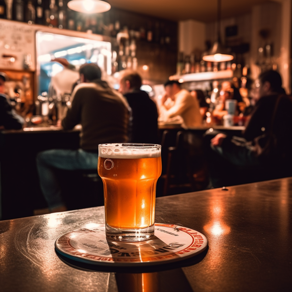 Retro Pub Moments: A Still in Time