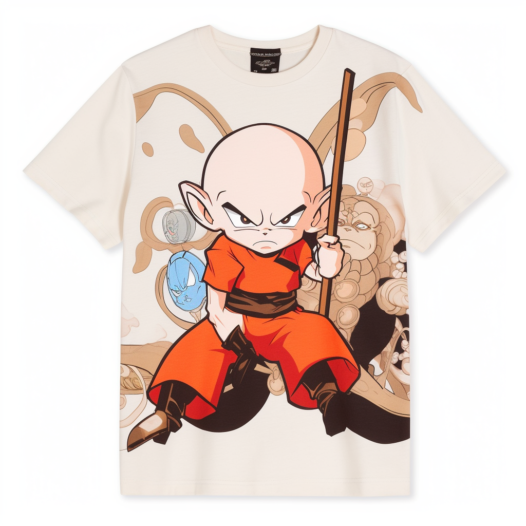 Designing the Ultimate Krillin-Inspired Dragon Ball T-Shirt