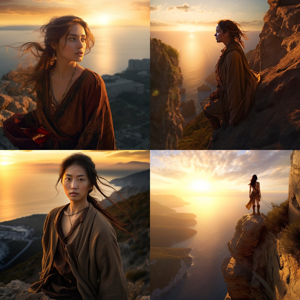 A Suspended Snapshot Between Japan and Greece