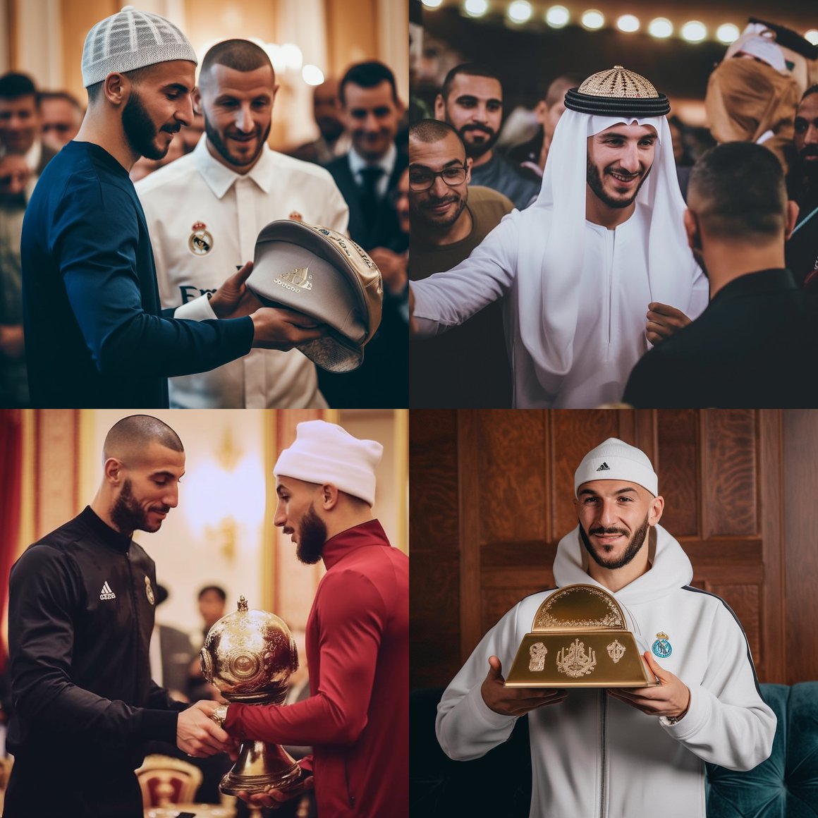 Middle Eastern Adventure: Benzema's Saudi Souvenir